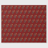 Papier Cadeau Escalade rocheuse (Plat)