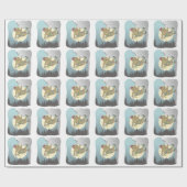 Papier Cadeau Escalade rocheuse Capybara (Plat)
