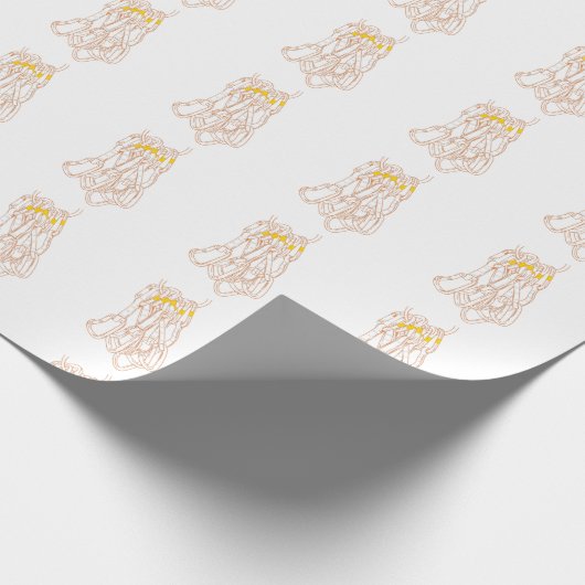 Papier Cadeau Escalade rock rapide (Coin)