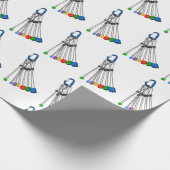 Papier Cadeau Escaladeurs de roche Équipement de protection natu (Coin)