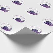 Papier Cadeau Escargot dans le style graphique (Coin)