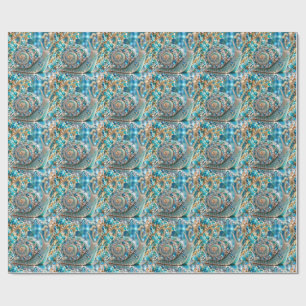 Papier Cadeau Escargot Joyau Étincelant