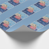 Papier Cadeau Escargot sur la Fraise (Coin)