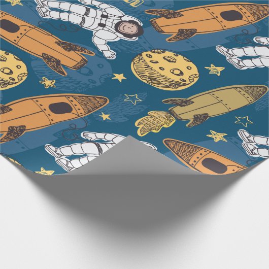 Papier Cadeau Espace (Coin)