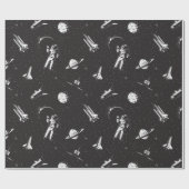 Papier Cadeau Espace (Plat)