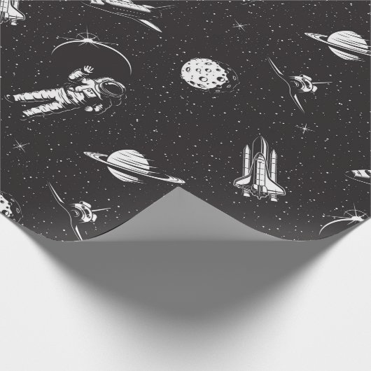 Papier Cadeau Espace (Coin)