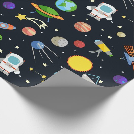 Papier Cadeau Espace (Coin)