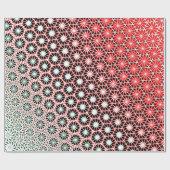 Papier Cadeau Espace coloré (Plat)