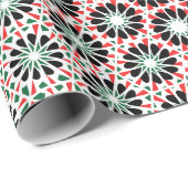 Papier Cadeau Espace coloré (Coin rond)