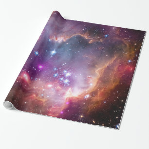 Papier Cadeau Espace de galaxie de nuage magellanique