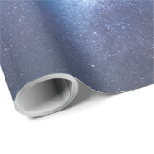 Papier Cadeau Espace extérieur (Coin rond)