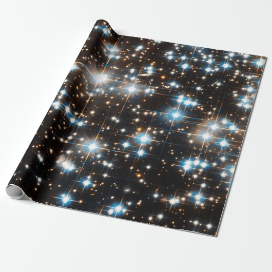 PAPIER CADEAU ESPACE LOINTAIN ASTROPHOTO DE HUBBLE (Déroulé)