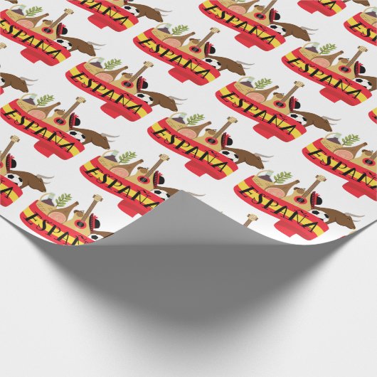 Papier Cadeau Espana (Coin)