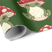 Papier Cadeau Espèce de grenouille géante (Coin rond)