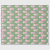 Papier Cadeau Espèces roses (Plat)