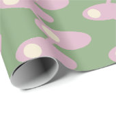 Papier Cadeau Espèces roses (Coin rond)