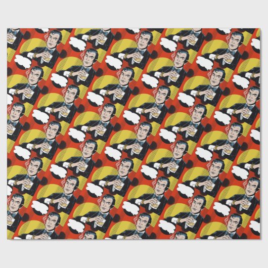 Papier Cadeau Espion superbe (Plat)