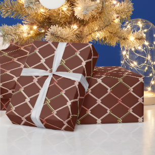 Papier Cadeau Espresso de la grille de liens de chaîne