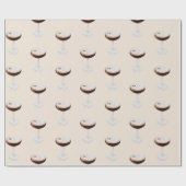 Papier Cadeau Espresso Martini (Plat)