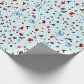 Papier Cadeau Esprit de Noël (Coin)