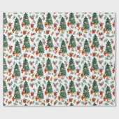 Papier Cadeau Esprit de Noël (Plat)