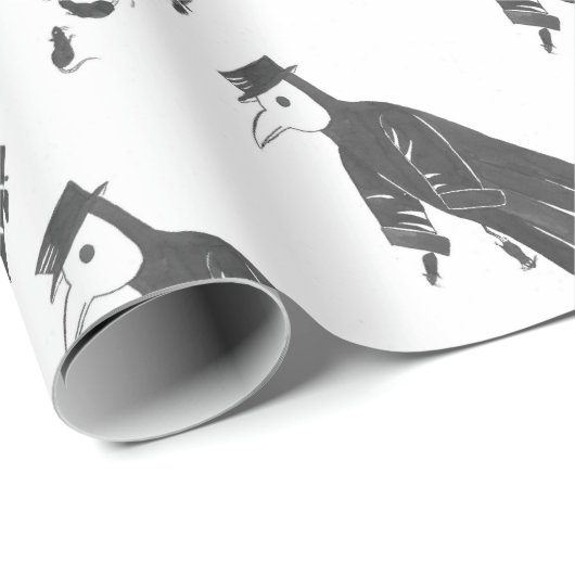 Papier Cadeau Esprit de peste (Coin rond)