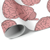 Papier Cadeau Esprit humain (Coin rond)