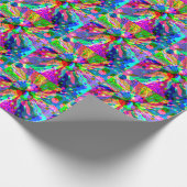 Papier Cadeau Esquisse Imaginaire Art - Neon Abstrait Maj 1 (Coin)