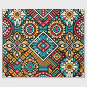 Papier Cadeau Essence Africana Vibrance (Plat)