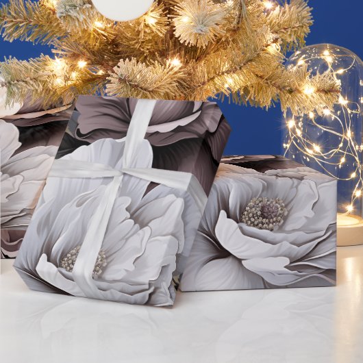 Papier Cadeau Essence Élégante Naturelle Florale (Vacances)