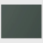 Papier Cadeau Essex Green Solid Color (Plat)