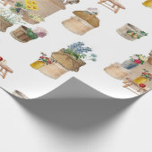 Papier Cadeau Étanchéité du marché de l'agriculteur (Coin)