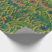 Papier Cadeau Étang aux grenouilles (Coin)