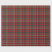 Papier Cadeau État de Caroline du Nord Tartan (Plat)