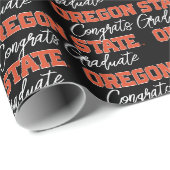 Papier Cadeau État de l'Oregon (Coin rond)