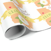 Papier Cadeau État de Peach (Coin rond)