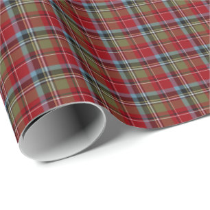 Papier Cadeau État de tartan de la Caroline du Nord