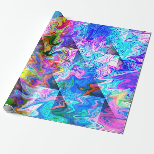 Papier Cadeau Été Bliss... (Déroulé)