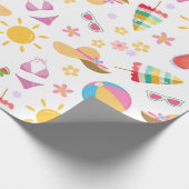 Papier Cadeau Été ensoleillé (Coin)