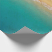 Papier Cadeau Eté Mer Sandy Plage tropicale (Coin)