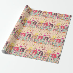 Papier Cadeau Été/Plage Thème