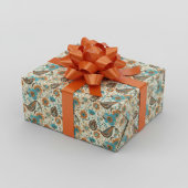 Papier Cadeau Été Rétro