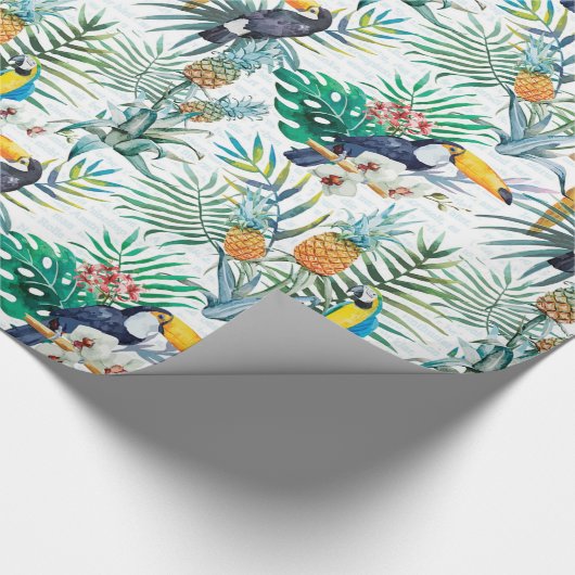 Papier Cadeau Été tropical (Coin)