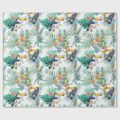 Papier Cadeau Été tropical (Plat)