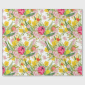 Papier Cadeau Été tropical australien (Plat)