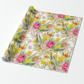 Papier Cadeau Été tropical australien (Déroulé)