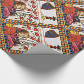 PAPIER CADEAU ETERNEL LOVE ANTIQUE PARCHEMENT (Coin)