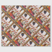 PAPIER CADEAU ETERNEL LOVE ANTIQUE PARCHEMENT (Plat)