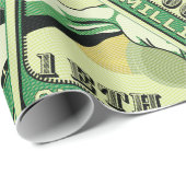 Papier Cadeau Ethereum Crypto ETH Millionaire Graphique (Coin rond)