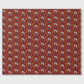 Papier Cadeau Ethnic Folk Pattern (Plat)